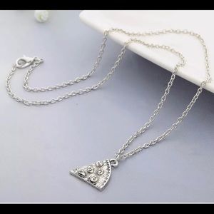 New Pizza Charm Necklace Cute! 🍕 🎉